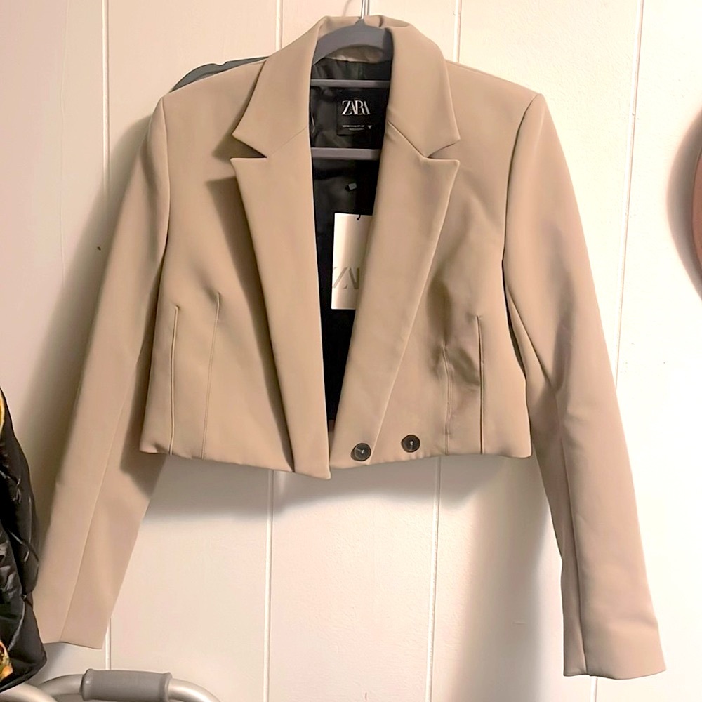 Brand new Tan Zara Blazer